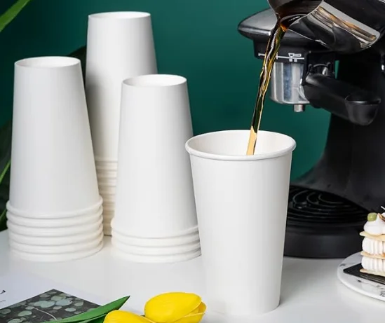 Ly Giấy Trắng 16oz In Thương Hiệu: Giải Pháp Đột Phá Doanh Thu Cho Quán Cà Phê 2026