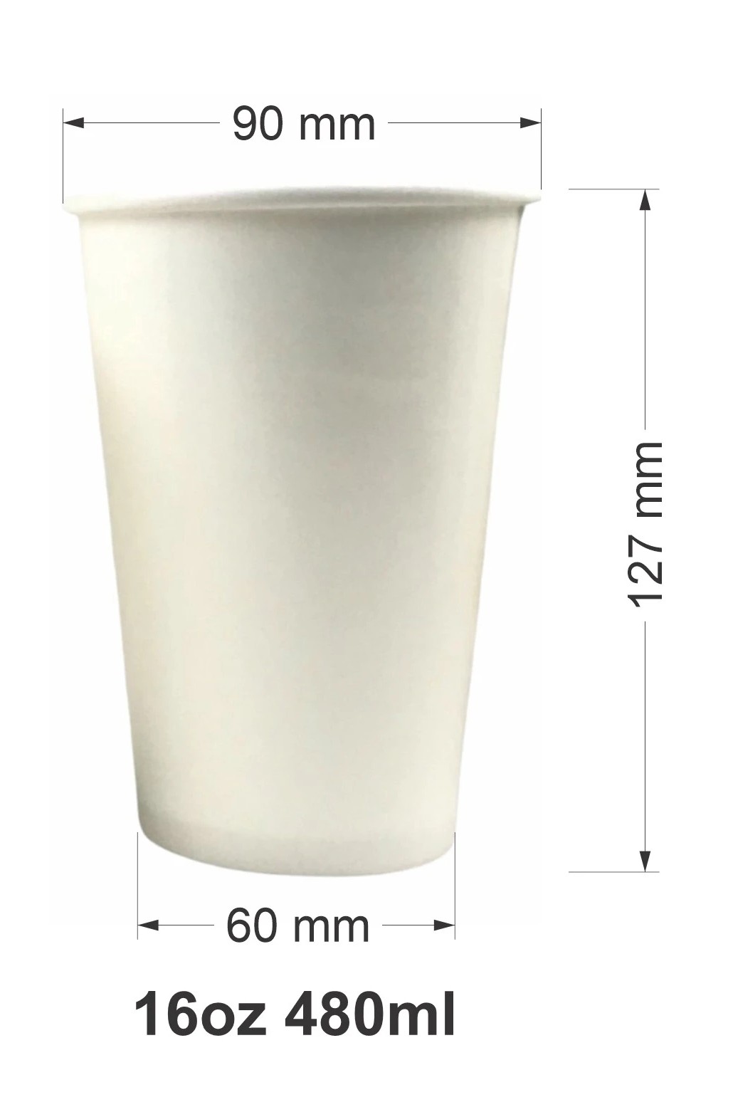 Ly giấy eco 16oz trắng: Giải pháp “xanh” nâng tầm thương hiệu doanh nghiệp