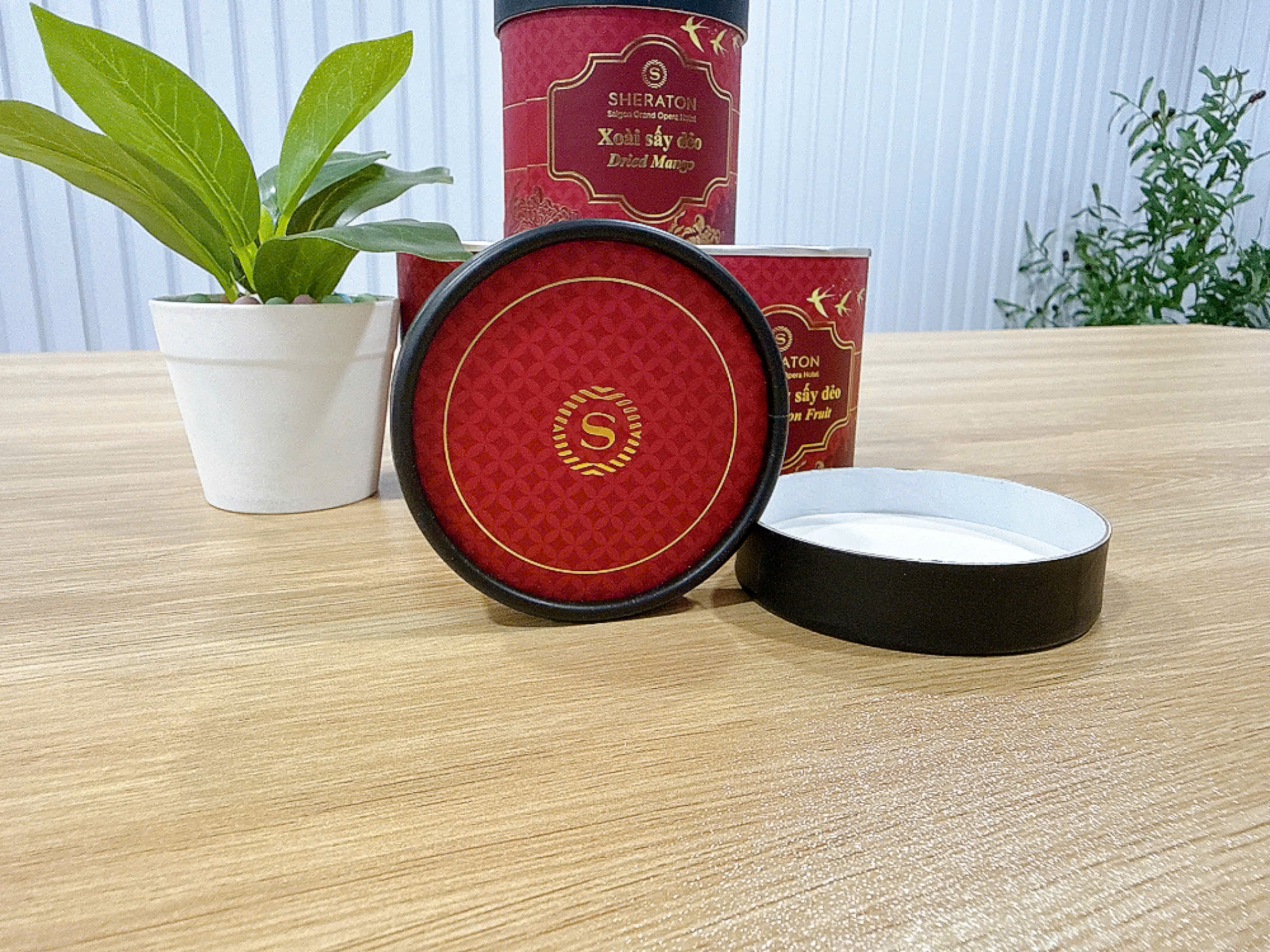 nắp giấy đậy lon giấy