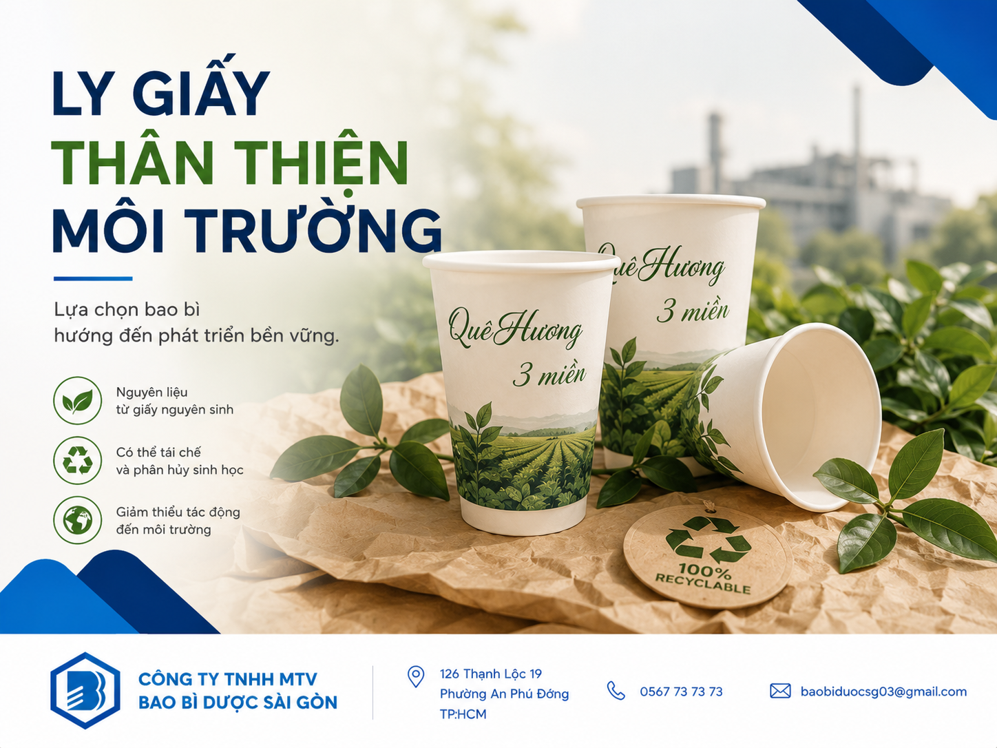 chọn ly giấy phù hợp