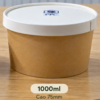 Tô giấy 1000ml - Nắp giấy in theo thương hiệu 1 To giay 1000ml
